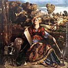 Dosso Dossi Canvas Paintings - Circe (or Melissa)